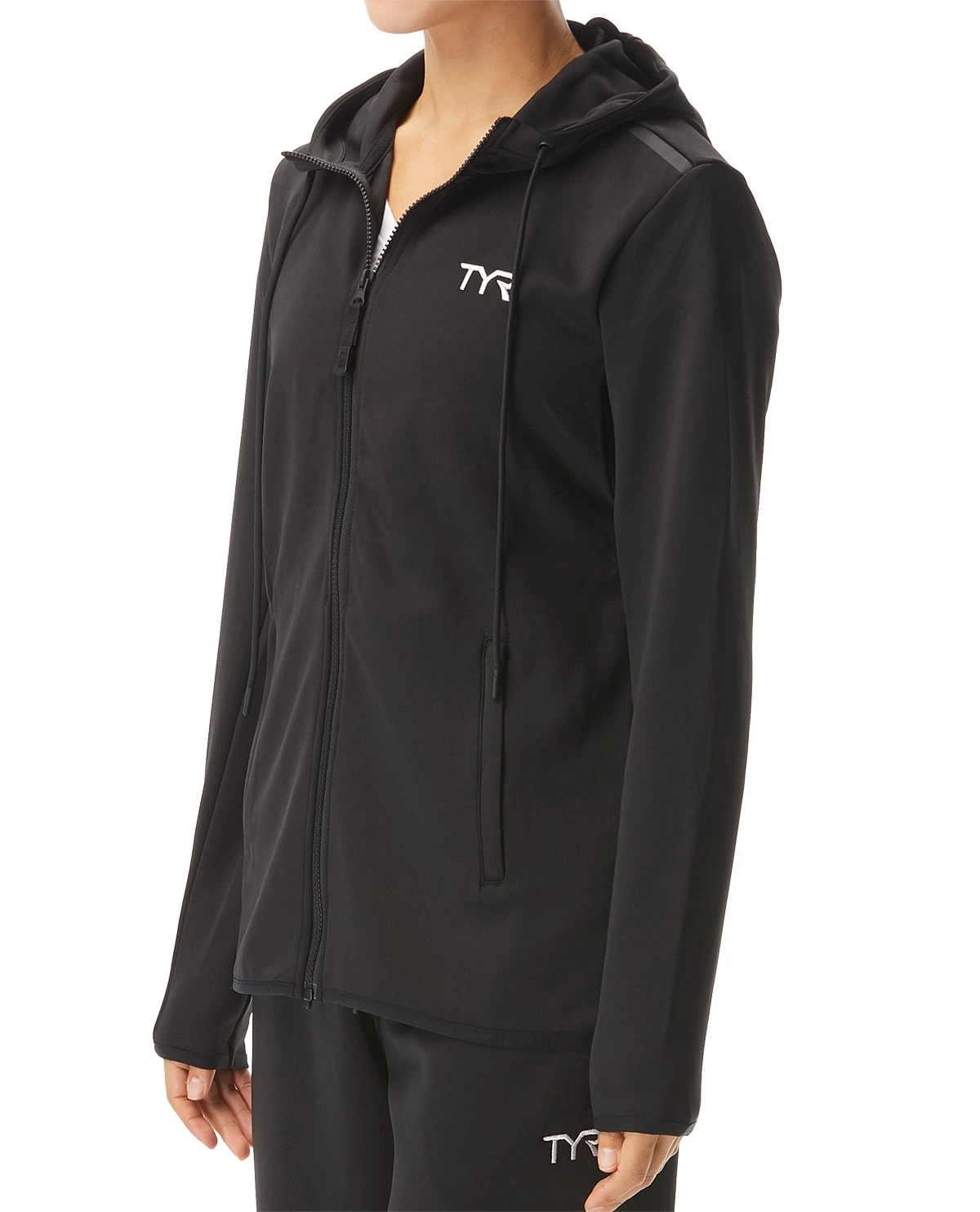 TYR Women's Alliance Podium Zip Hoodie 1 TYR Women's Alliance Podium Zip Hoodie