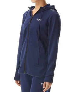 TYR Women's Alliance Podium Zip Hoodie 7 TYR Women's Alliance Podium Zip Hoodie -Speedo Shop womens team zip hoodie wtfzh2a 401navy 1 24e36b74 84a0 43cd a882 3f1dd217c2a1